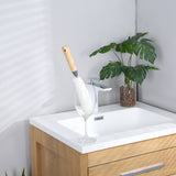 Bamboo Stemware Brush - Front View