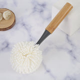 Bamboo Wine Glass Brush - Front View
