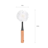 Bamboo Wine Glass Brush - 45-Degree Angle