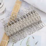100pcs Stainless Steel Pegs - Front View