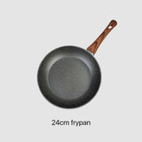 Clevinger 8 Piece Non-Stick Cookware Set - Top-Down View