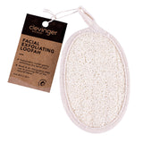 Clevinger Eco Oval Facial Exfoliating Loofah - Front View
