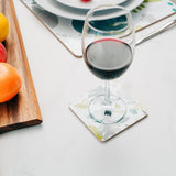 Clevinger Set of 4 MDF Coasters Monstera - Front View