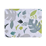 Clevinger Set of 4 MD Placemats Monstera - Top-Down View