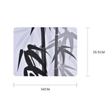 Clevinger Set of 4 MD Placemats Bamboo - 45-Degree Angle