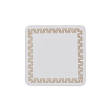 Clevinger Set of 4 MDF Coasters Gold Border
