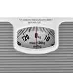 Clevinger Analogue Bathroom Scale Max Capacity 130KG, image 4