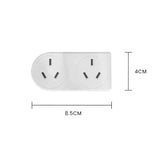 2 Pack x 2400W Double Adapter Right & Left Hand - 45-Degree Angle