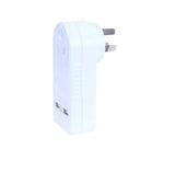 2 x 2400W High Powered Dual USB Charger Adaptor With Surge Protection - Front View