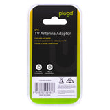 PLUGD 2pc TV Antenna Adaptor - Side View