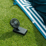 Portable Clip-on Fan Keep Cool - Top-Down View
