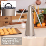 Battery Operated Shoo-Fly Chemical Free Fly Repellent Fan Gold - 45-Degree Angle