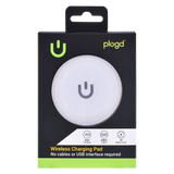 PLUGD 15W USB-C Qi Wireless Charging Pad for iPhone & Android Phones - Front View