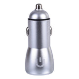PLUGD 30W USB-A & USB-C Dual Port Quick Charge Car Charger - Top-Down View