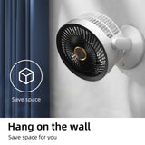 2000mAh RECHARGEABLE FAN - Side View