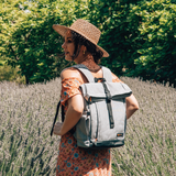 Flightmode Day Tripper Backpack - GREY - Front View