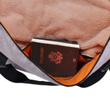 Flightmode Duffel Bag - GREY - 45-Degree Angle