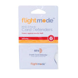 RFID Card Sleeve 3PK - Top-Down View
