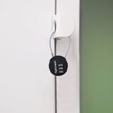 Flightmode 3 Dial Steel Cable Padlock - Front View