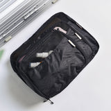 3-Piece Waterproof Luggage Organizer Set for Effortless Travel Packing - 45-Degree Angle