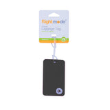 Flightmode PVC Luggage Tags - Front View