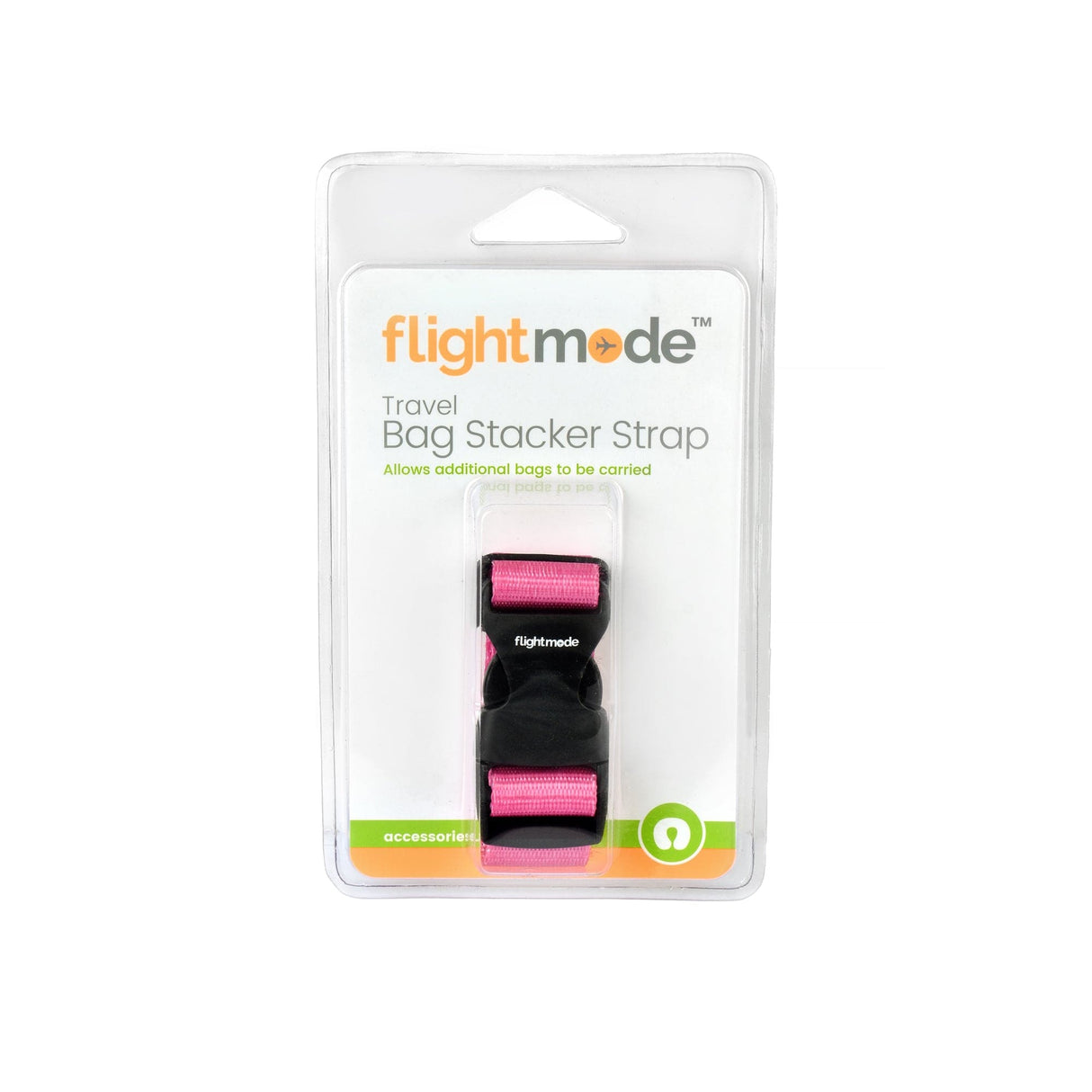 3PK Travel Bag Stacker Strap Random Color