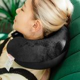Deluxe Mircobead Travel Pillow - 45-Degree Angle
