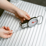 Flightmode Analogue Luggage Scale - Top-Down View