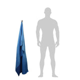 MicroFibre Travel Towel Blue - Front View