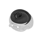 Compact Luxury Memory Foam Travel Pillow - Side View