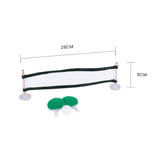 Teeny Tiny Table Tennis Set - Top-Down View