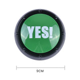 LIVING TODAY YES Button - 45-Degree Angle