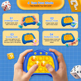 Light Up Pop & Play Game Toy for Kids - Top-Down View