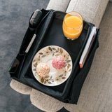 Sofa Armrest Fabric Organiser Side Pouch Storage Bag Damp Proof Double Sided - Side View