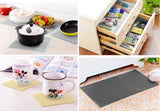 Kitchen Placemat Drawer Liner Cabinet Mat Non Slip EVA Plastic Grip Waterproof 30x150cm 420GSM - Side View