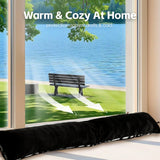 2 Pcs Door Window Draught Stopper - 45-Degree Angle