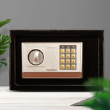 8.5L Electronic Digital Security Double Alarm Safe Box - 45-Degree Angle