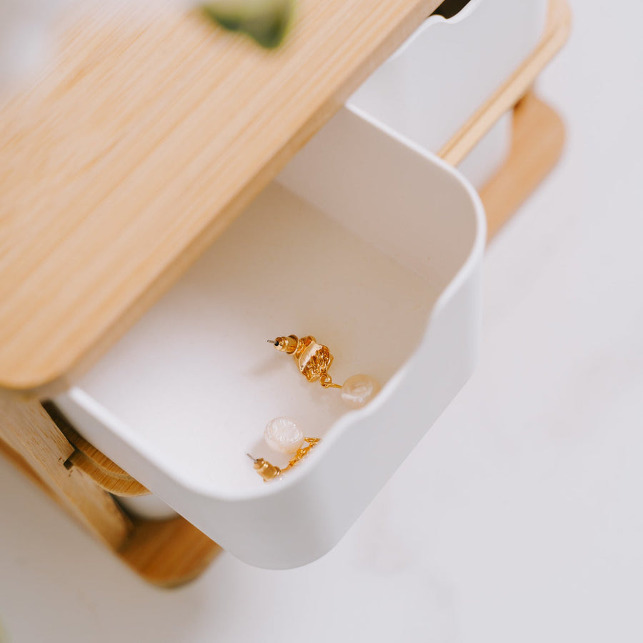 Bamboo Fibre Storage Drawer Set, image 4