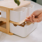 Bamboo Fibre Storage Drawer Set, image 5
