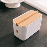 Bamboo Fiber Jewellery Box Set - Front View