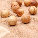 Living Today 16pc Cedar Wood Balls - Side View