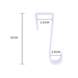 Living Today 2pk Over Door Hooks - Top-Down View