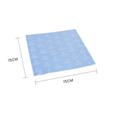 LIVING TODAY 4pc Lens Polishing Cloth - Top-Down View