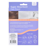 Super Absorbent Hair Towel - Side View