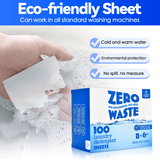 25 Sheets Eco-friendly Ultra Concentrated Laundry Detergent - Front View