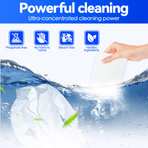 25 Sheets Eco-friendly Ultra Concentrated Laundry Detergent