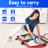 25 Sheets Eco-friendly Ultra Concentrated Laundry Detergent - Top-Down View