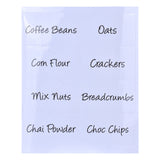 Cook Easy 40pc Pantry Label Stickers - Side View