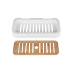 Bamboo Rack Shower Wall Caddy