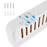 Bamboo Rack Shower Wall Caddy - Side View